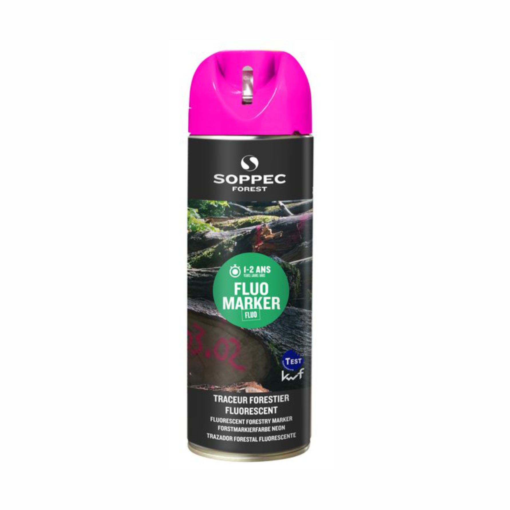 Фарба для маркування деревини SOPPEC Fluo Marker, 500мл, рожева